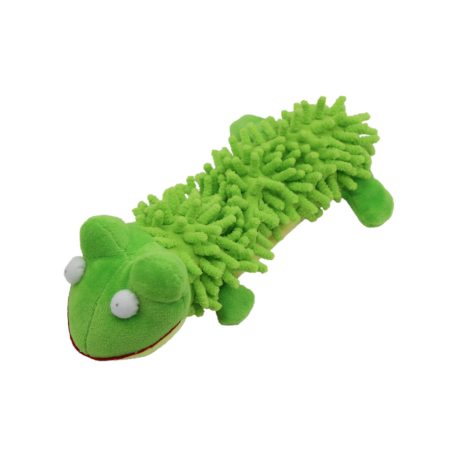UNIQ PETS Plüss Kutyajáték, Zörgő Béka sípolóval 24,5x12cm (UDT0214-F)