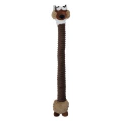   UNIQ PETS plüss kutyajáték – hosszú róka sípolóval, 66x10cm (UDT0219-C)