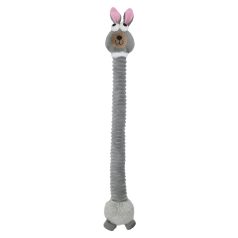  UNIQ PETS plüss kutyajáték  – hosszú nyúl sípolóval, 66x10cm (UDT0219-B)