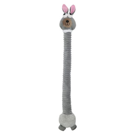 UNIQ PETS plüss kutyajáték  – hosszú nyúl sípolóval, 66x10cm (UDT0219-B)