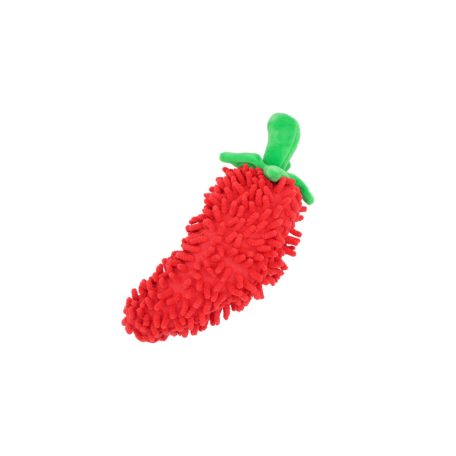 UNIQ PETS plüss kutyajáték  zsenília paprika figura, 24x10cm (UDT0240-C)