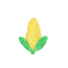   UNIQ PETS plüss kutyajáték – sípolós zsinóros kukorica, 21x10 cm (UDT0240-A)
