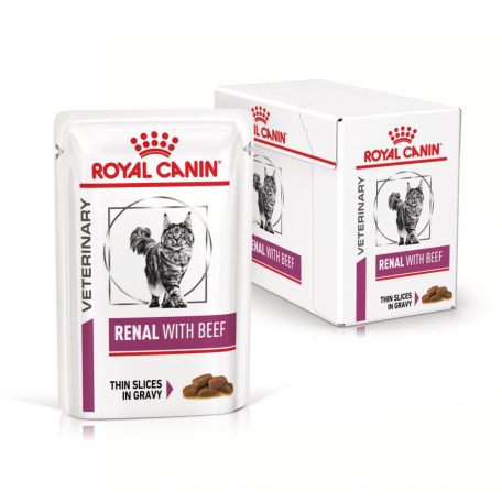 Royal Canin VHN Cat Renal - marhahússal 12x85g