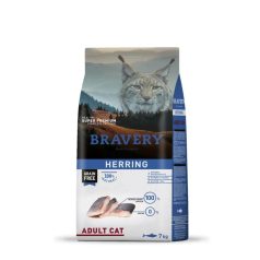 Bravery Cat 7kg Herring száraz macskatáp