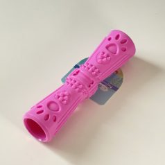 Tüskés gumirúd 17cm - rózsaszín