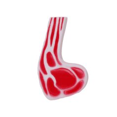   UNIQ PETS KUTYAJÁTÉK SQUEAKIES steak sípolóval 13 cm (UDT0083)