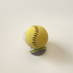 Tömör, szivacsos labda, 6cm - citromsárga